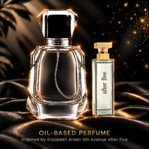 5th Avenue After Five inspired oil based perfume in Chella’s bottle