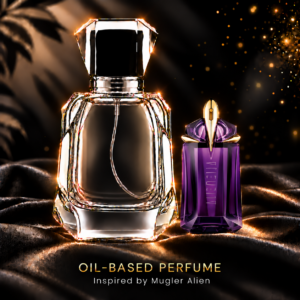 Alien inspired oil based perfume in Chella’s bottle