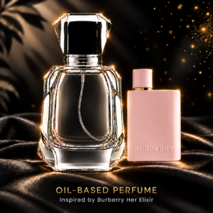 Burberry Her Elixir inspired oil based perfume in Chella’s bottle