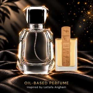 Lattafa Angham inspired oil based perfume in Chella’s bottle